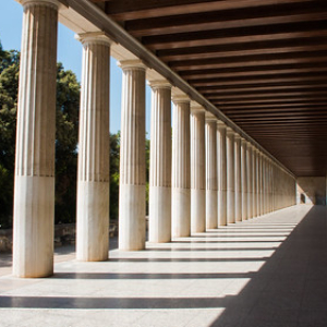 Estoa de Átalo, antiguo centro comercial del Ágora, pero también un lugar de reunión y sociabilidad, donde nacieron muchas discusiones y debates. Reconstruído en el siglo XX Estoa de Átalo, antiguo centro comercial del Ágora, pero también un lugar de reunión y sociabilidad, donde nacieron muchas discusiones y debates. Reconstruído en el siglo XX • <a style="font-size:0.8em;" href="http://www.flickr.com/photos/96122682@N08/24162500478/" target="_blank">View on Flickr</a>