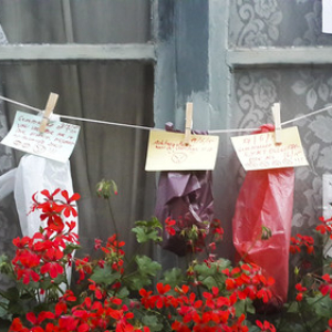 Vecino enojado, decidió colgar toda la caca de perro que dejan sin juntar en la puerta de su casa Vecino enojado, decidió colgar toda la caca de perro que dejan sin juntar en la puerta de su casa • <a style="font-size:0.8em;" href="http://www.flickr.com/photos/96122682@N08/26175644329/" target="_blank">View on Flickr</a>